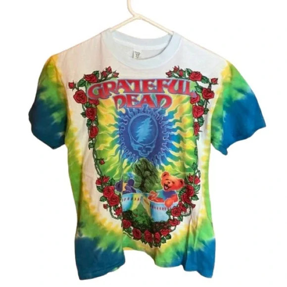 Grateful Dead Scarlet Fire tie dye tshirt - Picture 1 of 8